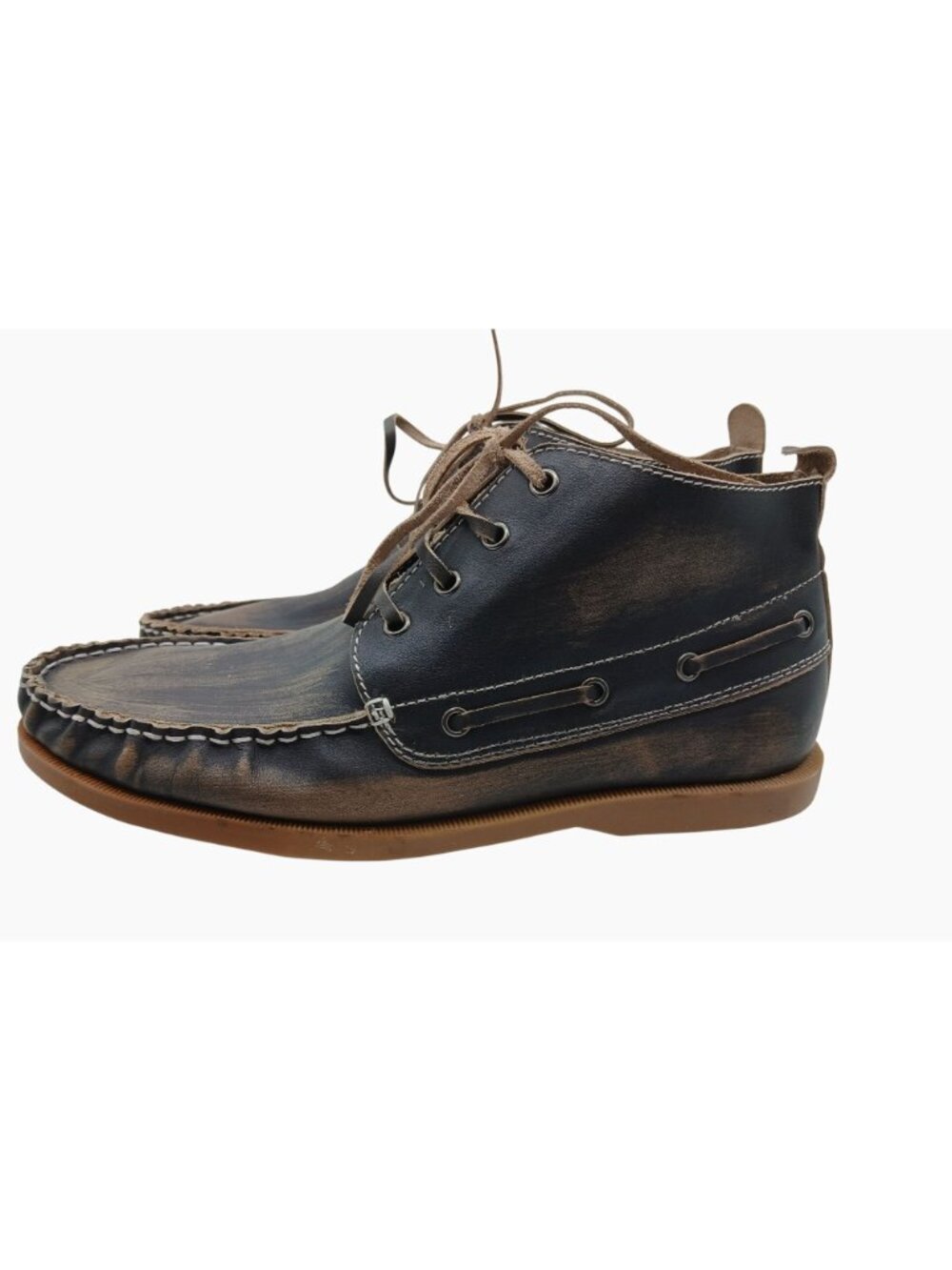 Bed Stu Womens Stand Up Distressed Leather Chukka Boots Size 9 Brown Moccasin St - Picture 4 of 14